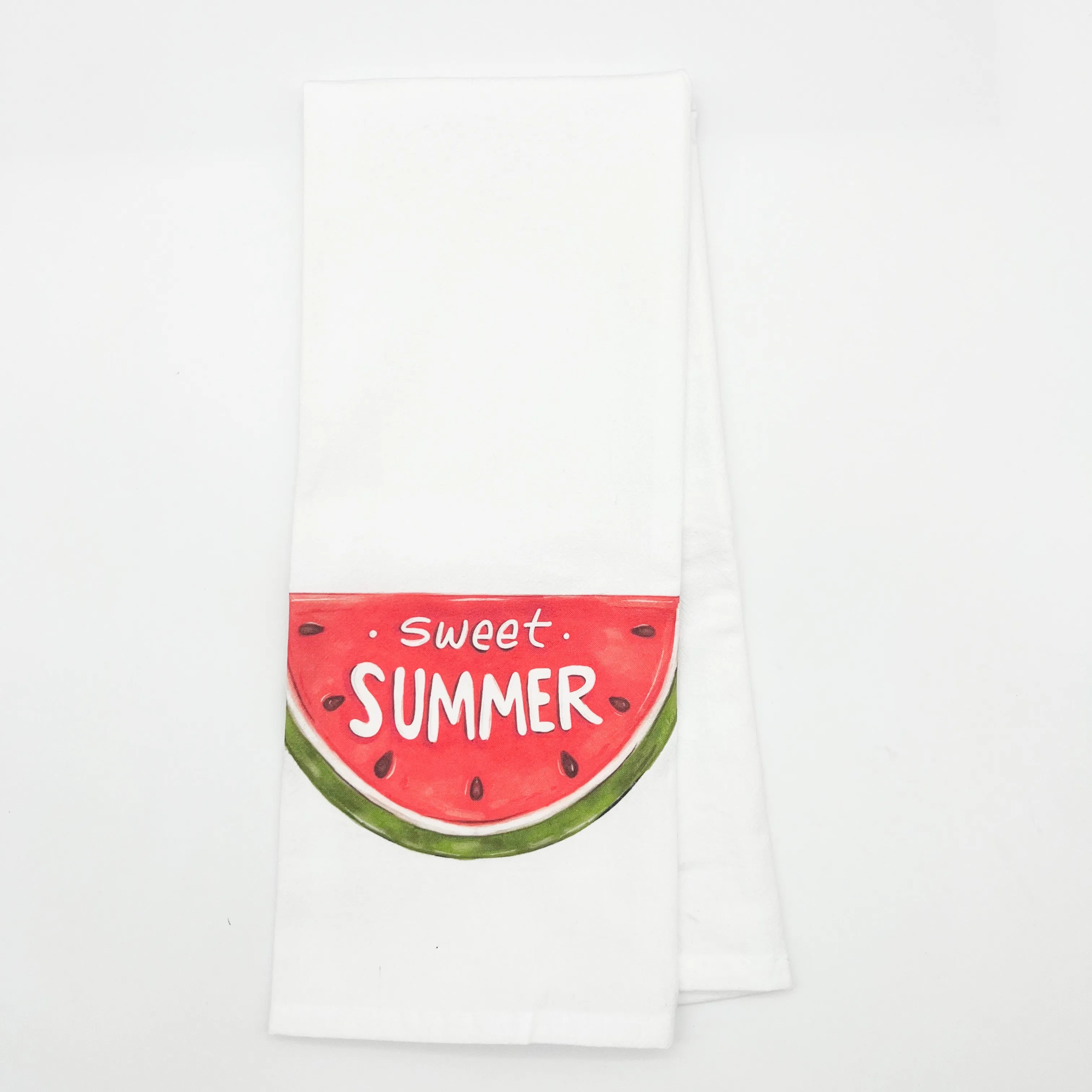 Sweet Summertime Watermelon Tea Towel