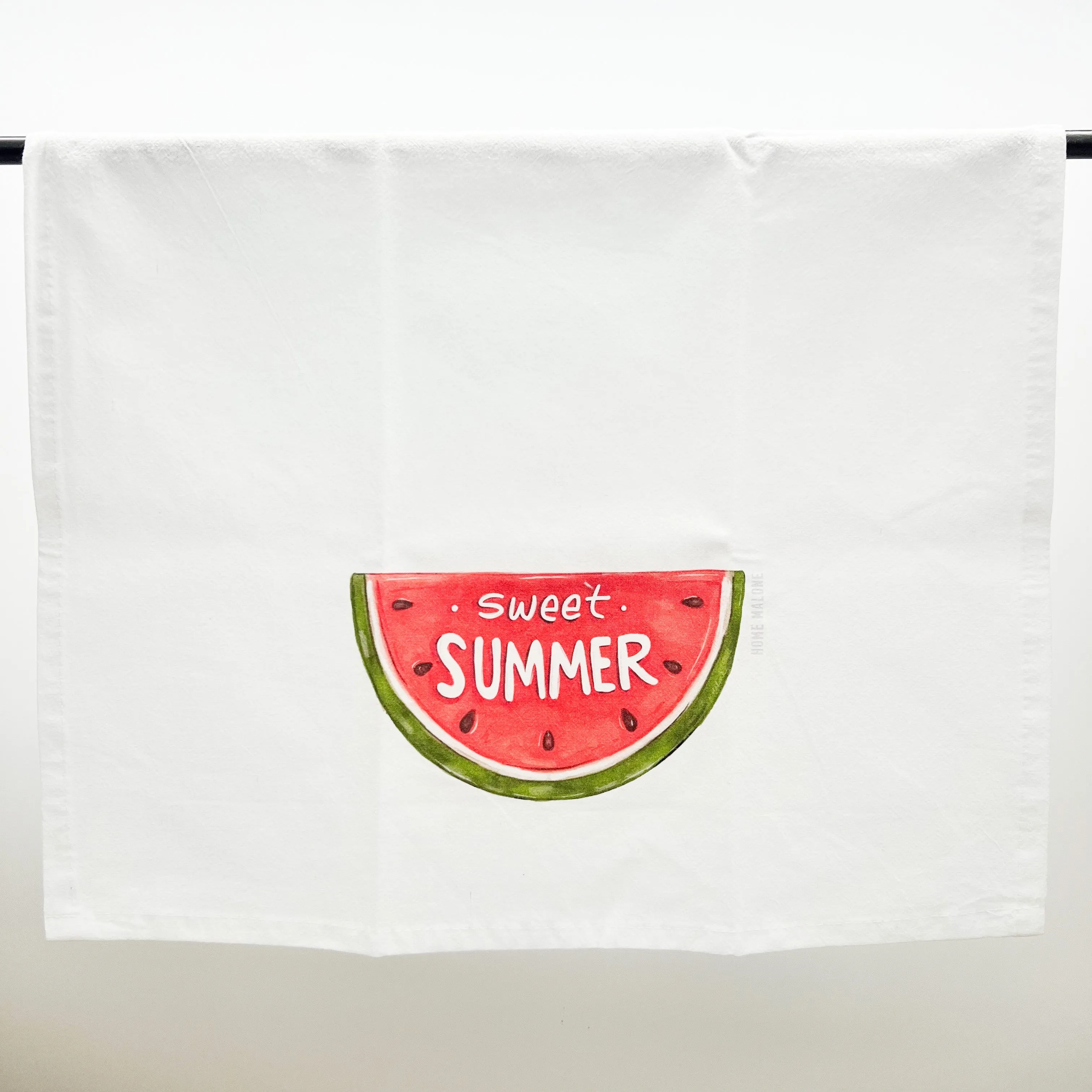 Sweet Summertime Watermelon Tea Towel