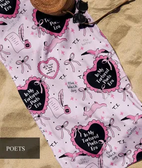 Swiftie Poets Beach Towel