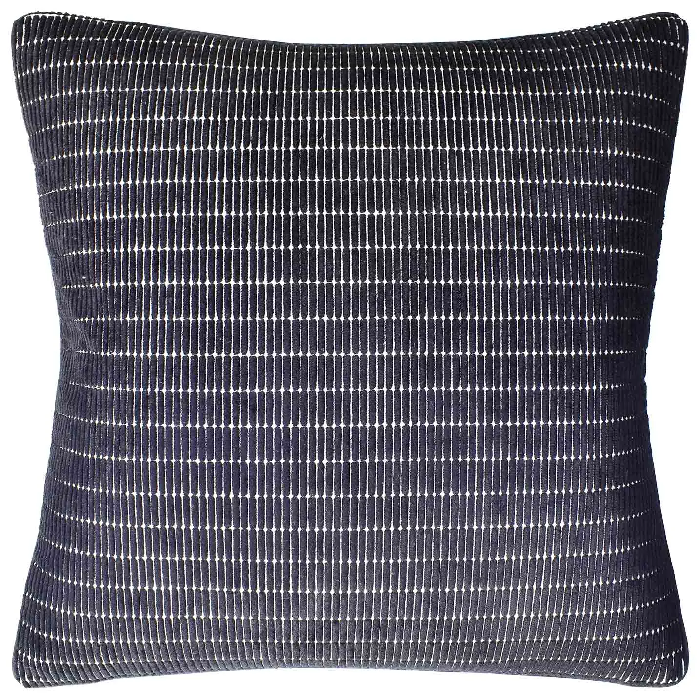 Tally Stripe Noir Decorative Pillow Ryan Studio