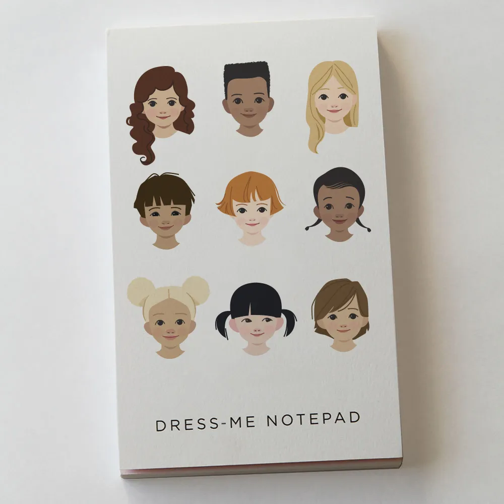 The Dress-Me Notepad