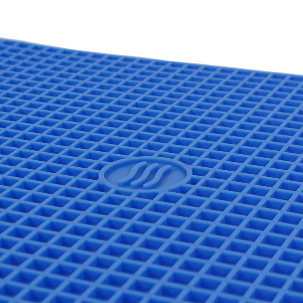 Thermoworks Hi-Temp Non-Slip Silicone Hotpad/Trivet 9"x12" 600°F BPA Free Blue