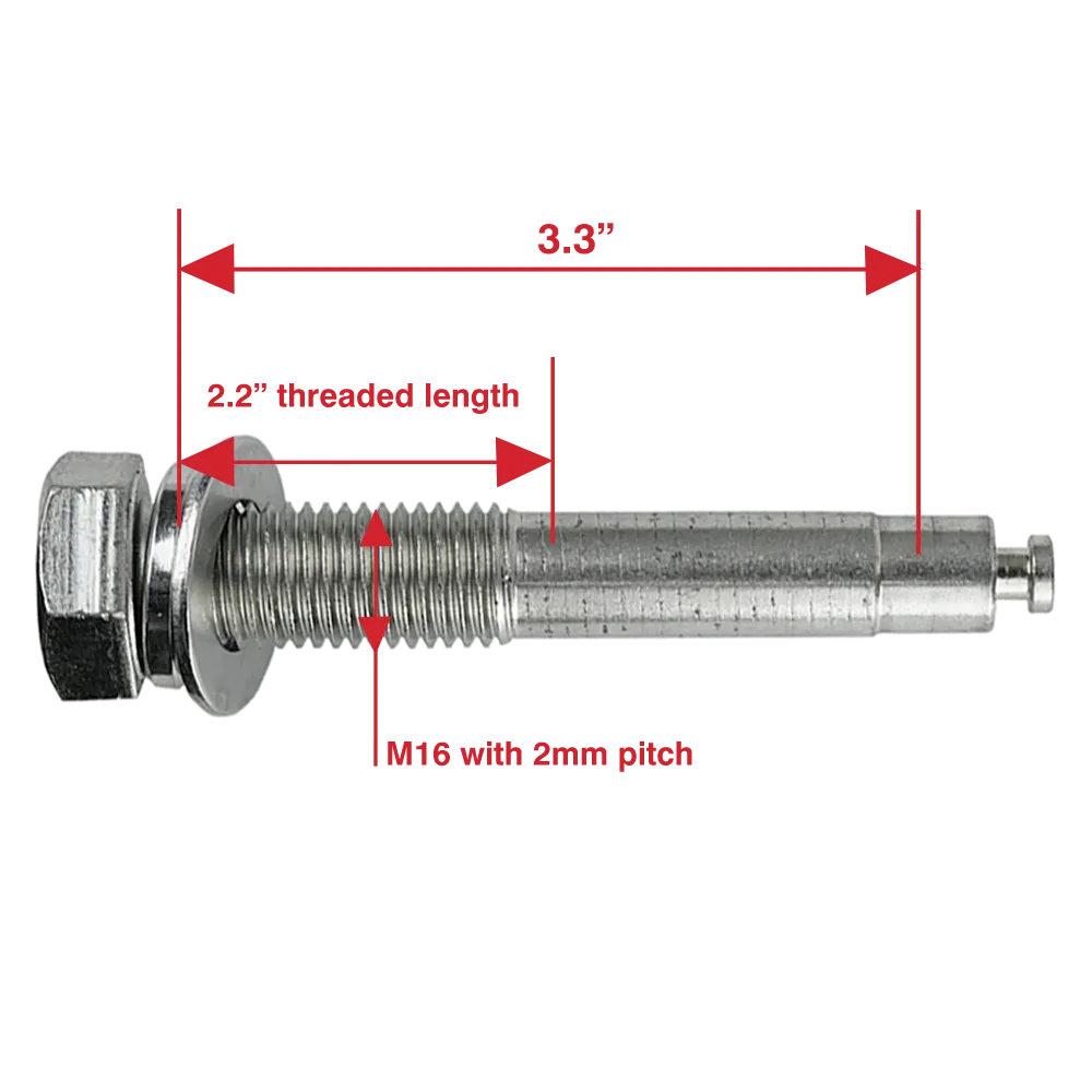 Threaded Hitch Bolt Locking Pin for BV-HR01-2-FT/BV-HR02-4-FT