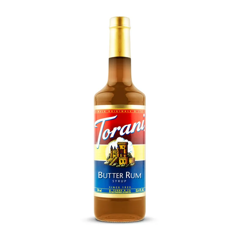 Torani Butter Rum Syrup 750ml