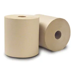 TOWELS GP Hardwound Roll, 1-Ply, Natural, 8"x700' (6/cs)