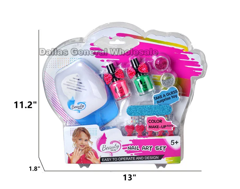 Toy Glitter Nail Salon Kit Wholesale