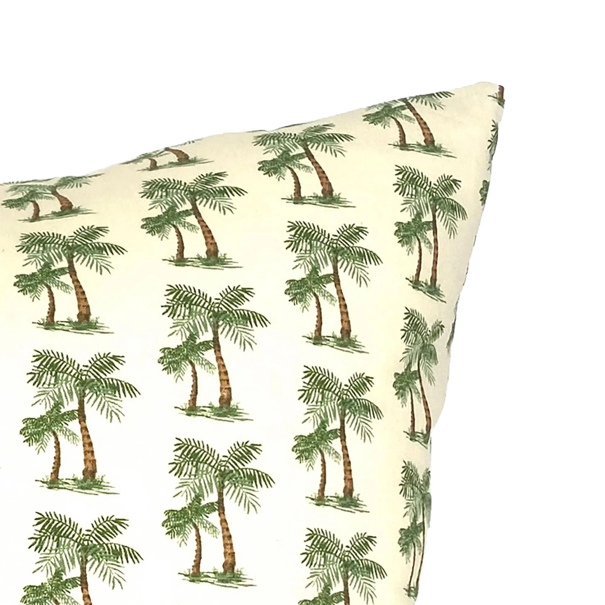 Tropical Palm Tree Throw Pillow Cover 22x22