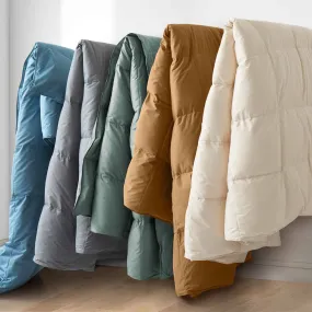 Ultimate Cozy Bedding Bundle: Comforter, Blanket, Pillows