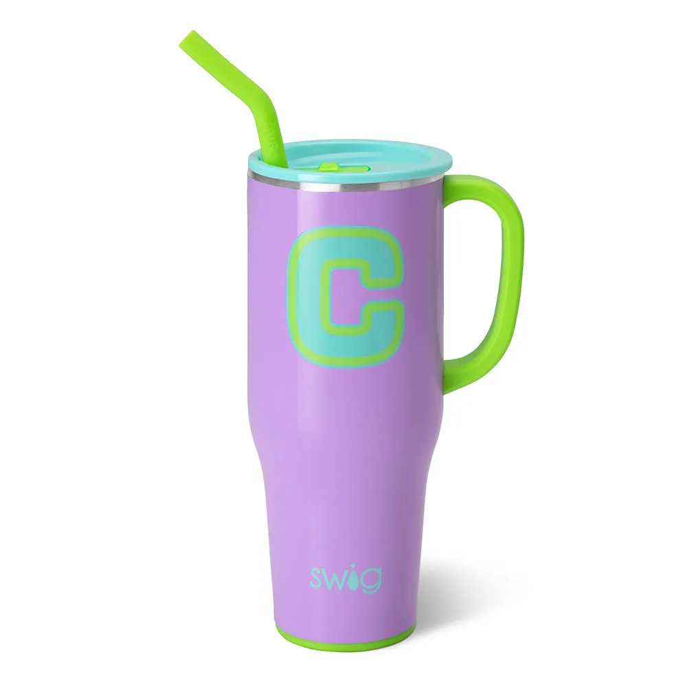 Ultra Violet Initial C Mega Mug 40oz