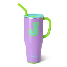 Ultra Violet Initial J Mega Mug 40oz