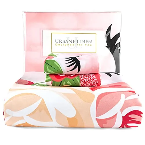 Urbane Linen Unicorn Bedding Set Girls Comforter and 2 Pillowcases