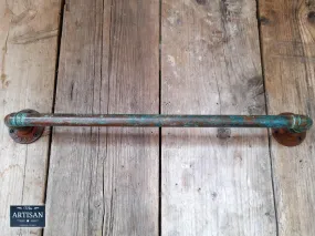 Verdigris Copper Towel Rails