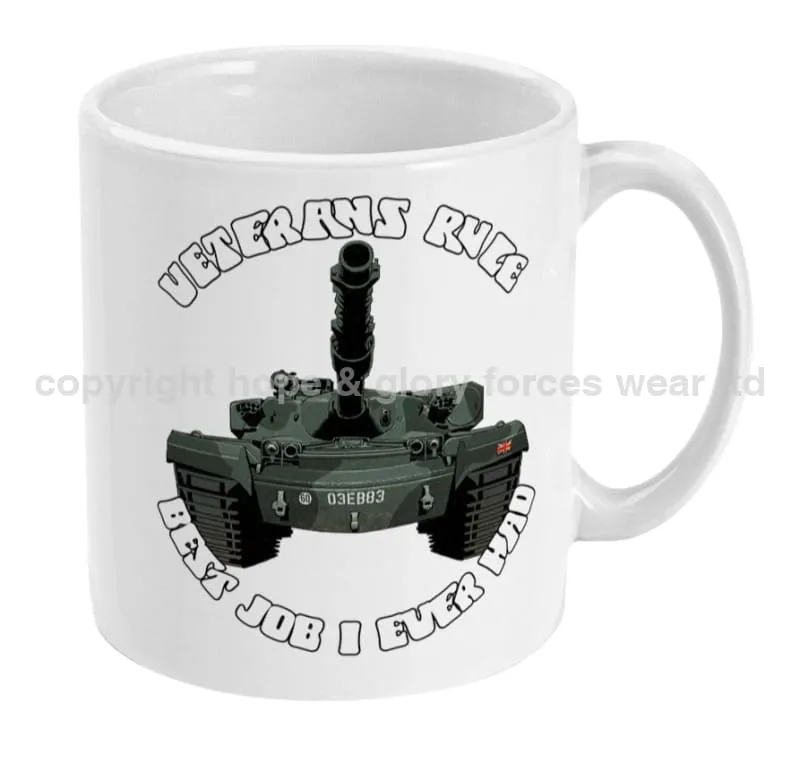 Veterans Rule 'Chieftain' Best Job I Ever Had Ceramic Mug