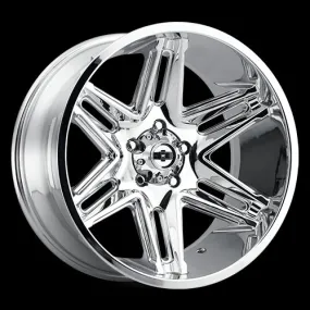 Vision Off-Road 363 Razor 22X10 6X139.7 -19mm Chrome