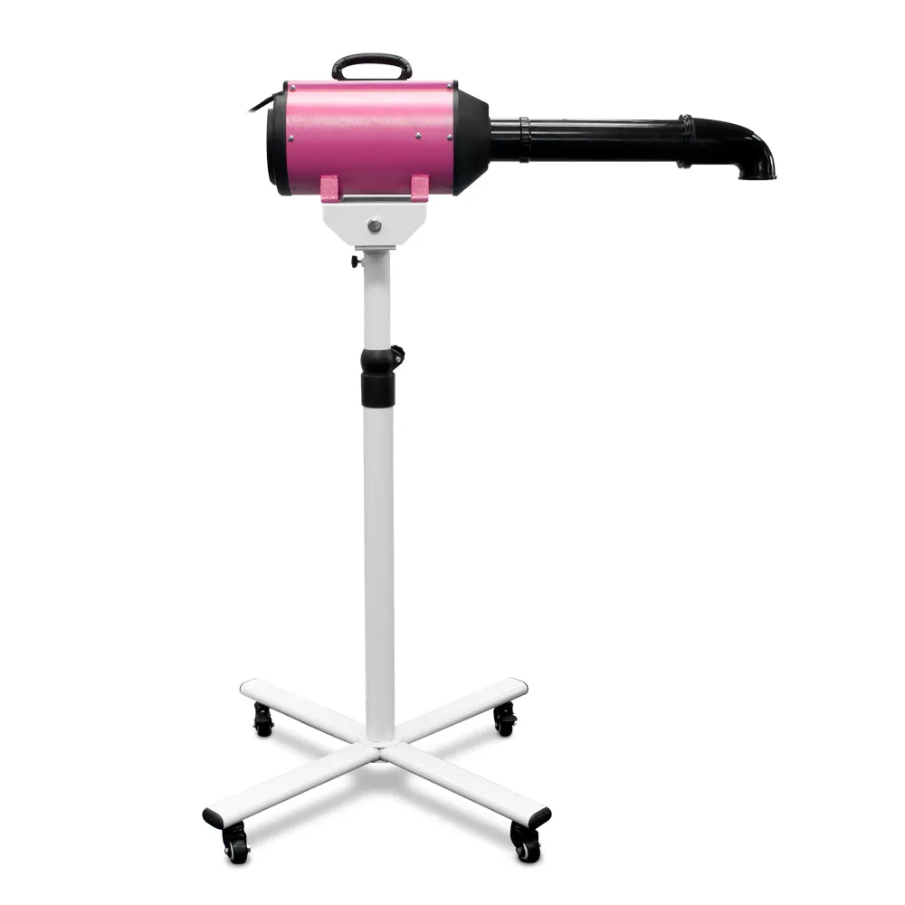 VORTEX 5 Professional Dryer with Heater   Stand - Candy Pink