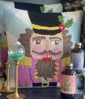 Whimsical Nutcracker Hook Pillow!