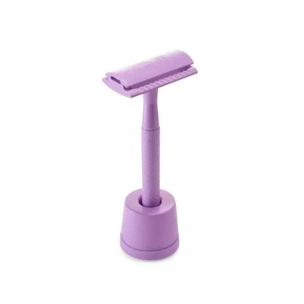 Wild & Stone Plastic-free Safety Razor (Purple)