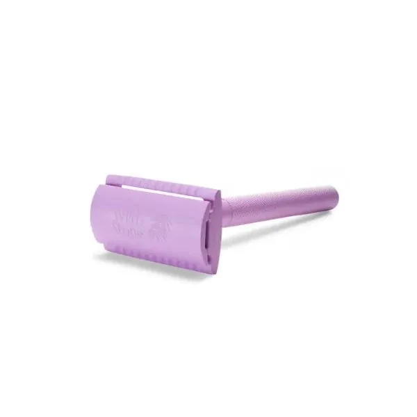 Wild & Stone Plastic-free Safety Razor (Purple)