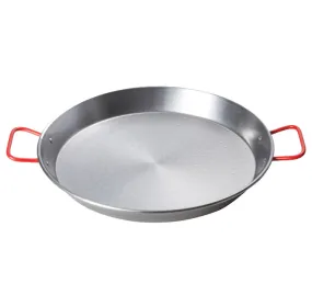 Winco 14.1" Paella Pan, Polished Carbon Steel - CSPP-14