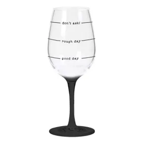 Wine-O-Meter Wine Glass