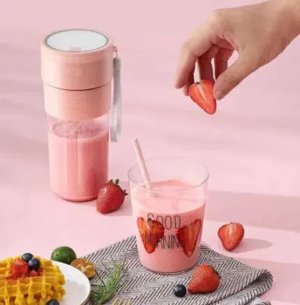 Wireless Portable Mini Blender - Rechargeable Juicer for Smoothies & Shakes