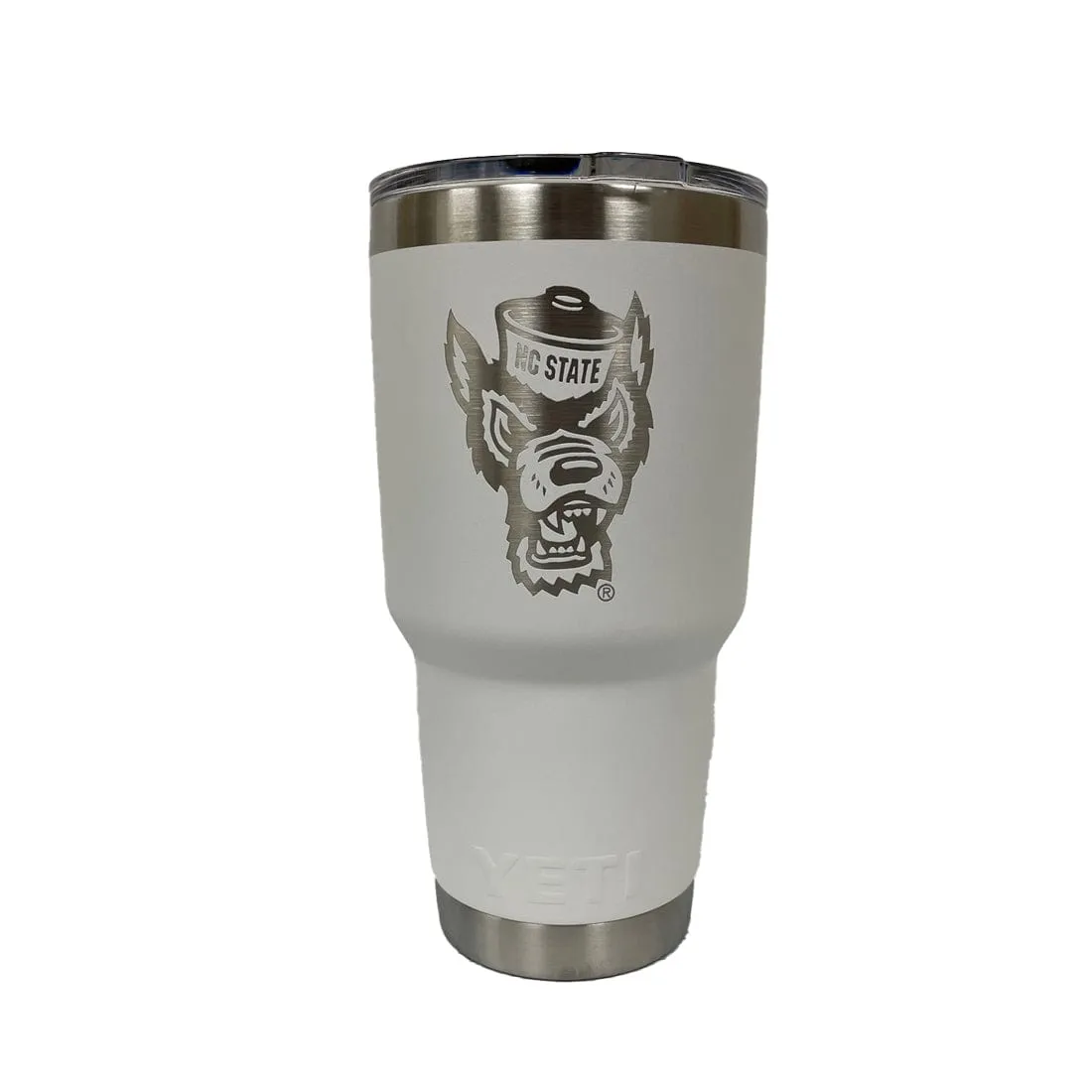 YETI NC State Rambler 30 oz Tumbler White