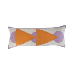 ZAZA LUMBAR PILLOW - LILAC