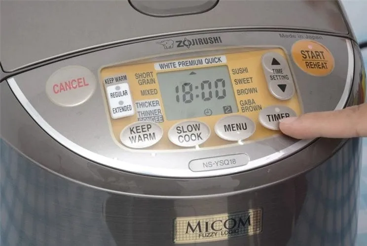 Zojirushi Electronic Rice Cooker/ Warmer 1.8 Ltr- Stainless Brown